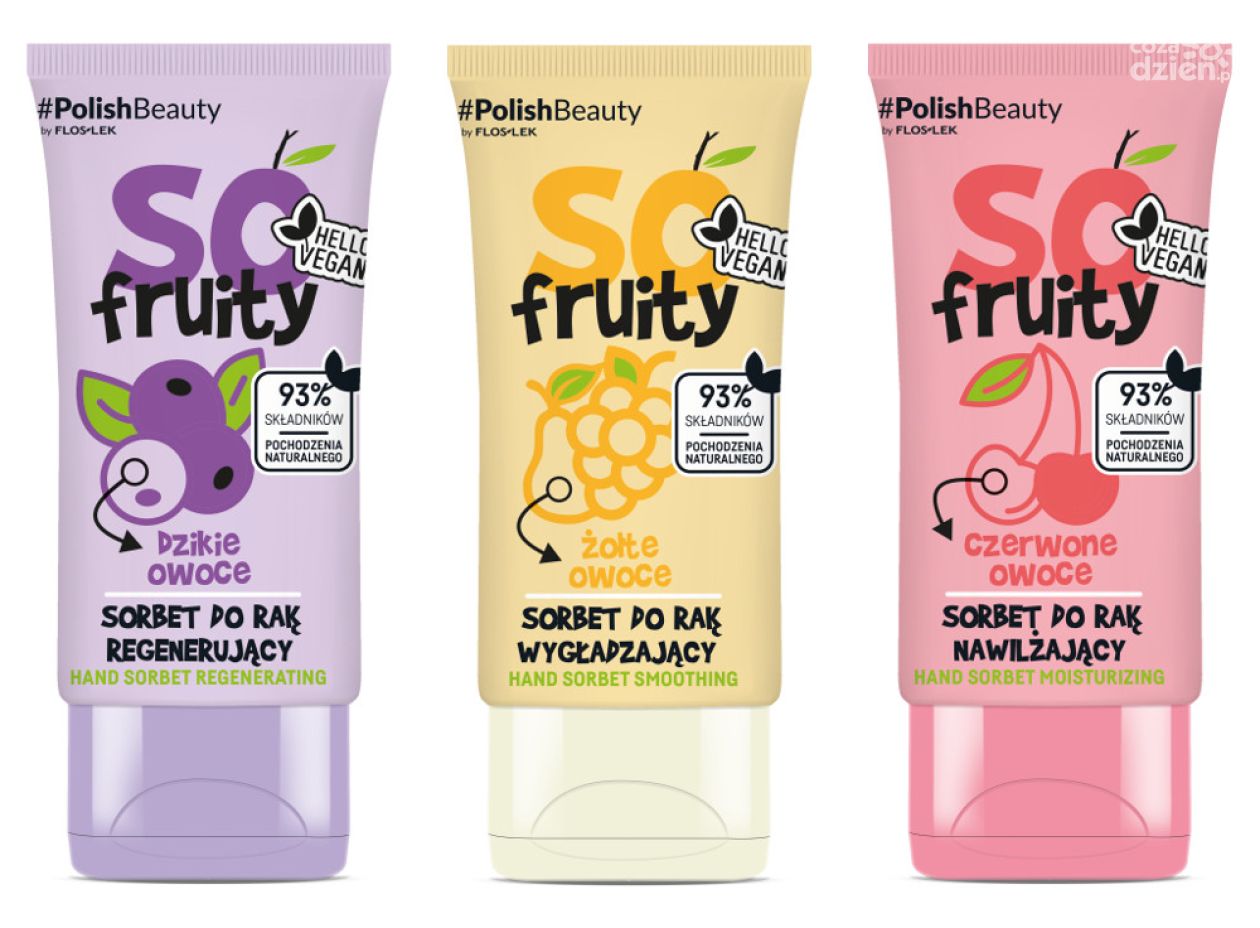 SO fruity - obłędnie owocowe sorbety do rąk 