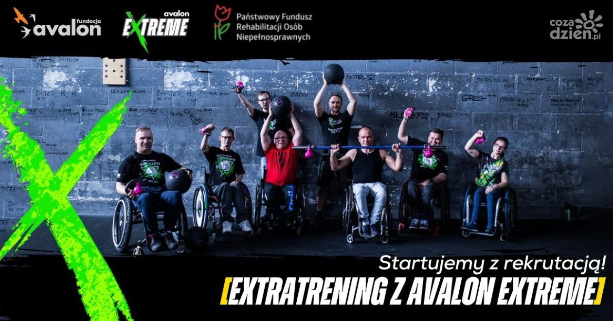 EXTRAtrening z Avalon Extreme -Fundacja Avalon rozpoczęła rekrutację klubów sportowych, trenerów i asystentów do treningów z OzN