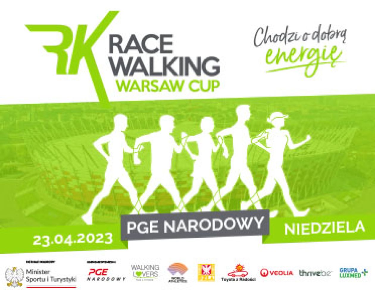 Wiosenne święto chodu w Warszawie, czyli 2. edycja Korzeniowski Warsaw Race Walking Cup 